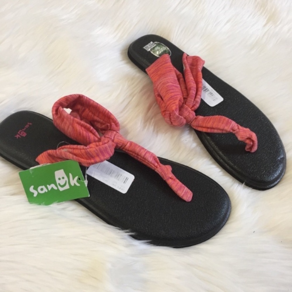 Sanuk Yoga Mat Sling Flip Flops Sandals
